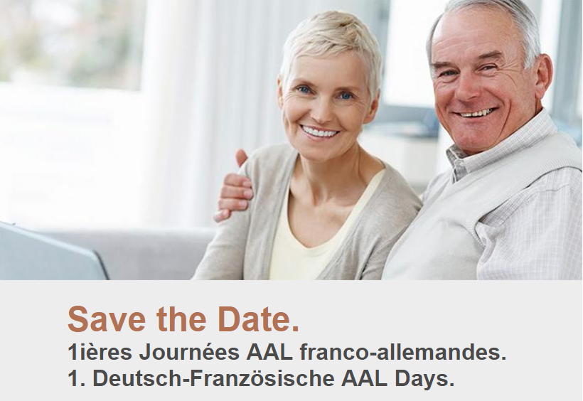Flyer : 1 Deutsch-Französische AAL Days : Save the Date