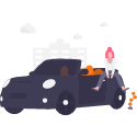 Hakisa extension mobility Icon mobility by Undraw